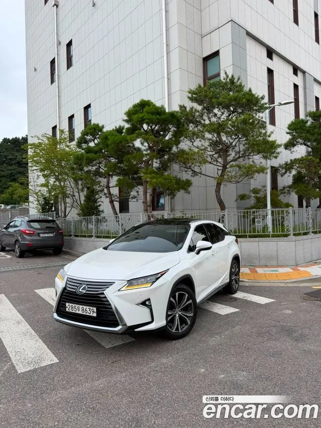 LEXUS RX450H 2017 — 140 000 км, белый, Корея — под ключ — фото 2