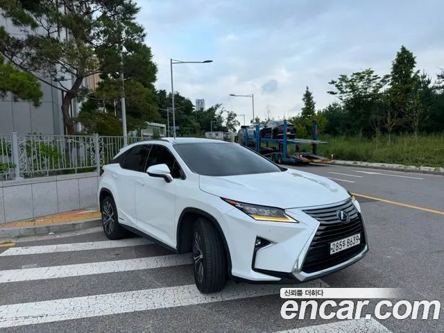LEXUS RX450H 2017 — 140 000 км, белый, Корея — под ключ — фото 5