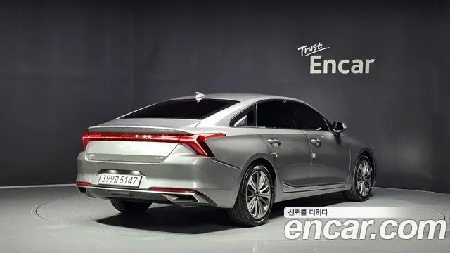 KIA K8 HYBRID 2023 — 133 495 км, серебристо-серый, Корея — под ключ — фото 2
