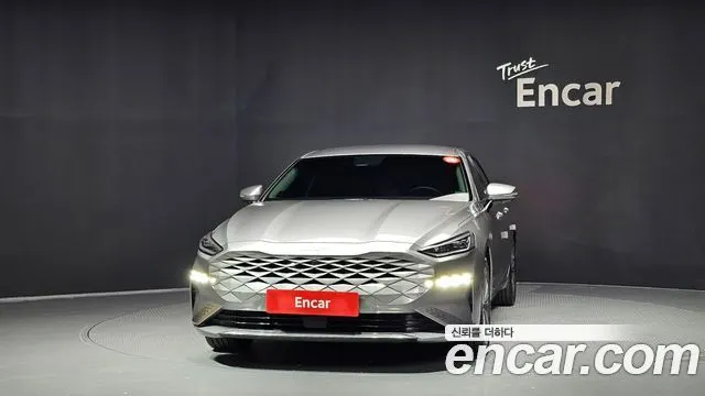 KIA K8 HYBRID 2023 — 133 495 км, серебристо-серый, Корея — под ключ — фото 3