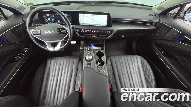 KIA K8 HYBRID 2023 — 133 495 км, серебристо-серый, Корея — под ключ — фото 7
