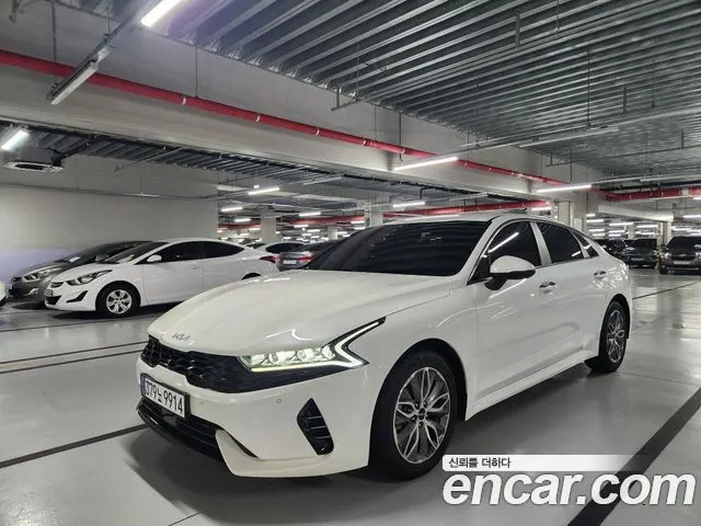 KIA K5 HYBRID 2022 — 66 180 км, белый, Корея — под ключ — фото 3