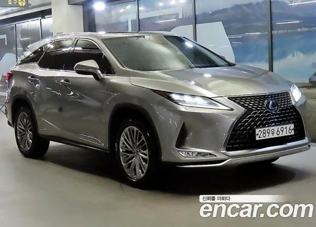LEXUS RX450HL 2021 — 123 339 км, серый, Корея — под ключ — фото 11