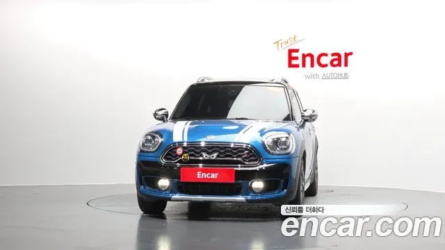 MINI COOPER S COUNTRYMAN 2019 — 47 321 км, синий, Корея — под ключ — фото 3