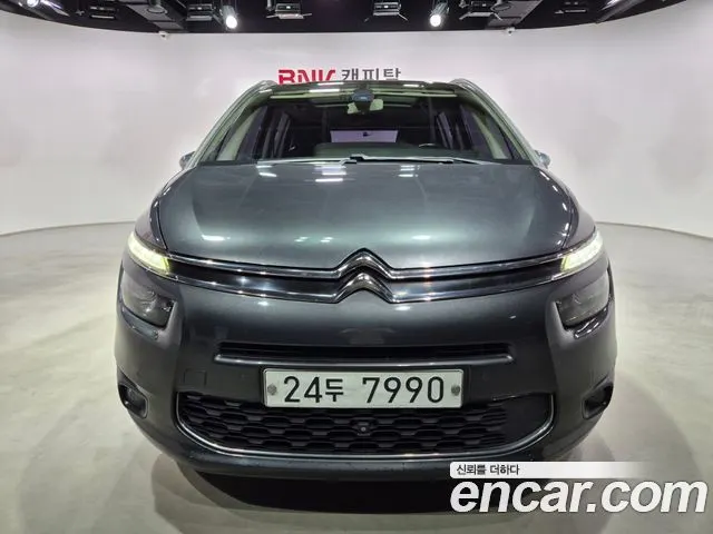 CITROEN GRAND C4 PICASSO 2015 — 250 900 км, серый, Корея — под ключ — фото 2