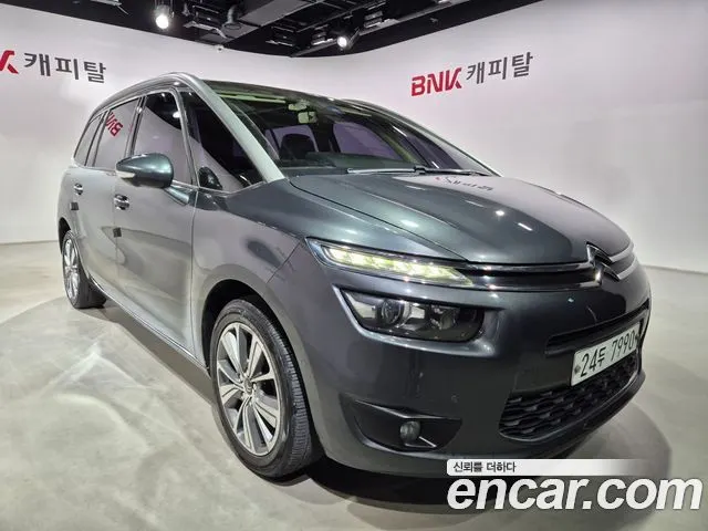 CITROEN GRAND C4 PICASSO 2015 — 250 900 км, серый, Корея — под ключ — фото 3
