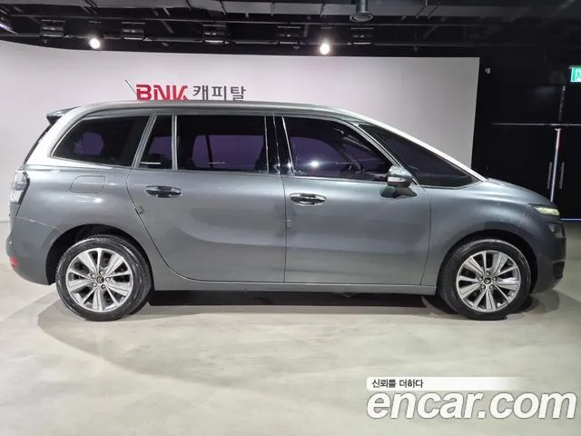 CITROEN GRAND C4 PICASSO 2015 — 250 900 км, серый, Корея — под ключ — фото 4