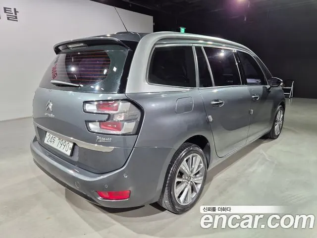 CITROEN GRAND C4 PICASSO 2015 — 250 900 км, серый, Корея — под ключ — фото 5