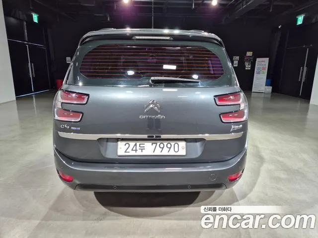CITROEN GRAND C4 PICASSO 2015 — 250 900 км, серый, Корея — под ключ — фото 6