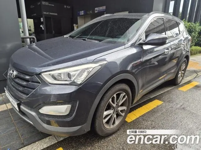 HYUNDAI SANTA FE 2013 — 155 888 км, синий, Корея — под ключ — фото 4