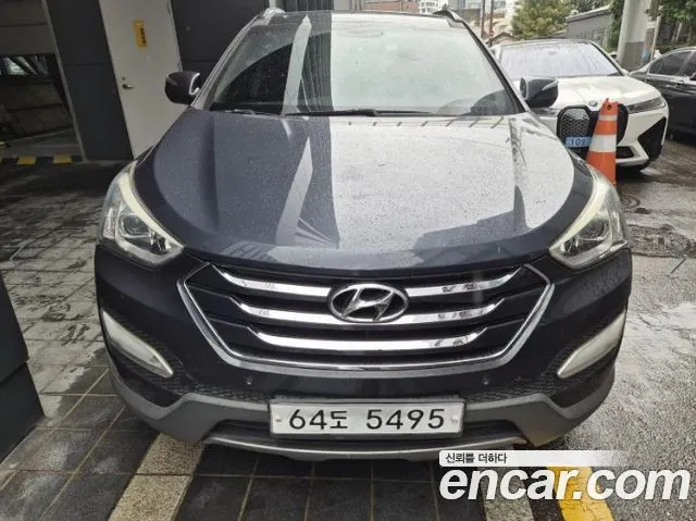 HYUNDAI SANTA FE 2013 — 155 888 км, синий, Корея — под ключ — фото 10
