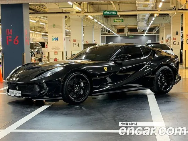 FERRARI 812 Super 2020 — 19 500 км, чёрный, Корея — под ключ — фото 11