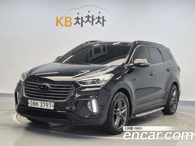 HYUNDAI MAXCRUZ 2017 — 144 233 км, чёрный, Корея — под ключ — фото 1