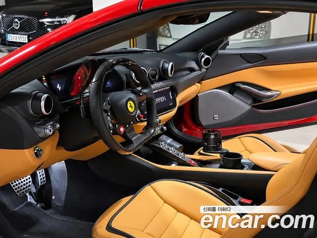 FERRARI PORTOFINO 2020 — 20 000 км, красный, Корея — под ключ — фото 7