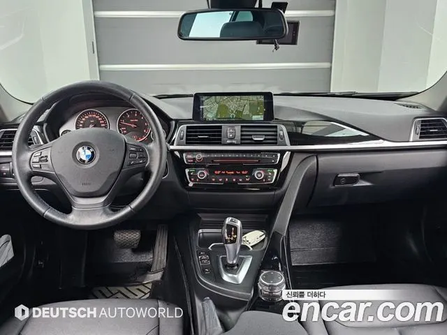 BMW 3 SERIES 2016 — 136 240 км, синий, Корея — под ключ — фото 7