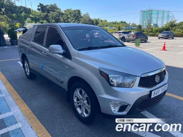 KGM KORANDO SPORTS 2013 — 173 380 км, серебристый, Корея — под ключ — фото 3