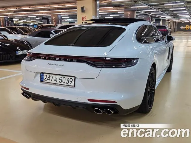 PORSCHE PANAMERA 2021 — 73 000 км, белый, Корея — под ключ — фото 3