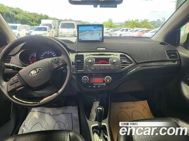 KIA MORNING 2016 — 40 000 км, белый-перламутр, Корея — под ключ — фото 7
