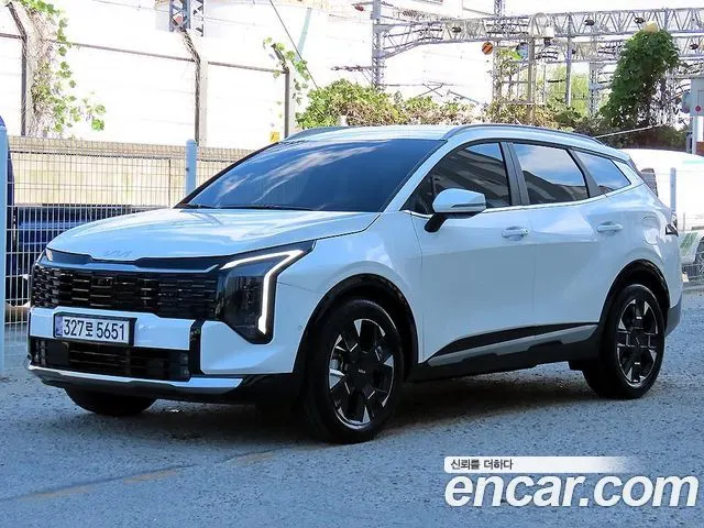 KIA SPORTAGE HYBRID 2026 — 7 501 км, белый, Корея — под ключ — фото 2