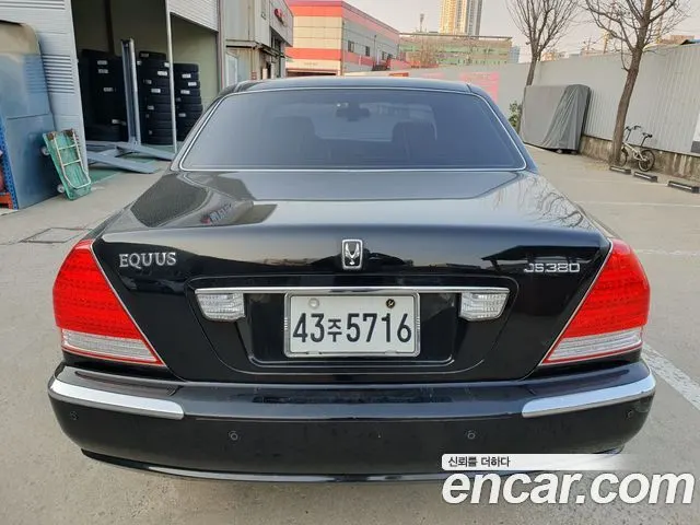 HYUNDAI EQUUS 2007 — 95 830 км, чёрный, Корея — под ключ — фото 6