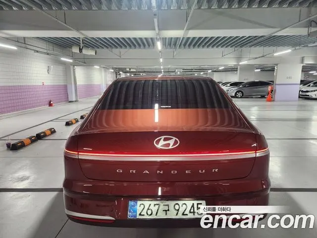 HYUNDAI GRANDEUR 2027 — 1 405 км, оранжевый, Корея — под ключ — фото 5