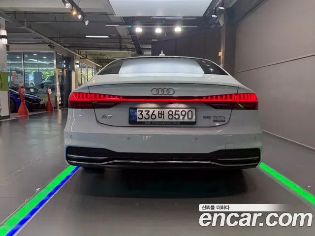 AUDI A7 2021 — 135 700 км, белый, Корея — под ключ — фото 4