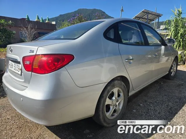 HYUNDAI AVANTE 2008 — 183 000 км, серебристый, Корея — под ключ — фото 3