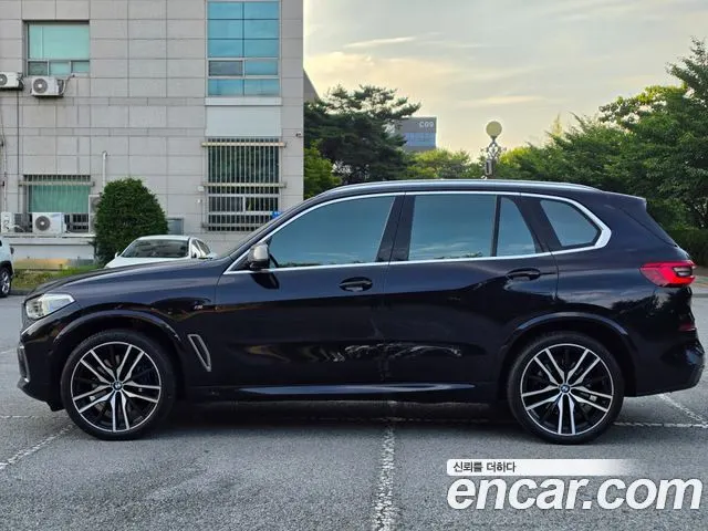 BMW X5 2019 — 94 700 км, синий, Корея — под ключ — фото 3