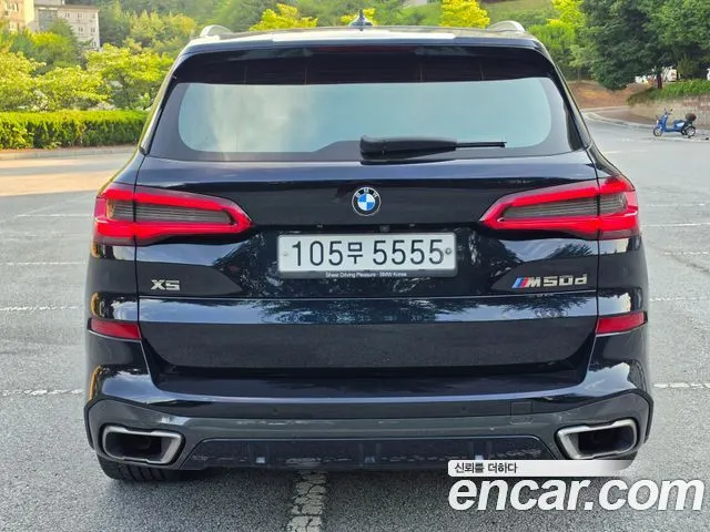 BMW X5 2019 — 94 700 км, синий, Корея — под ключ — фото 5
