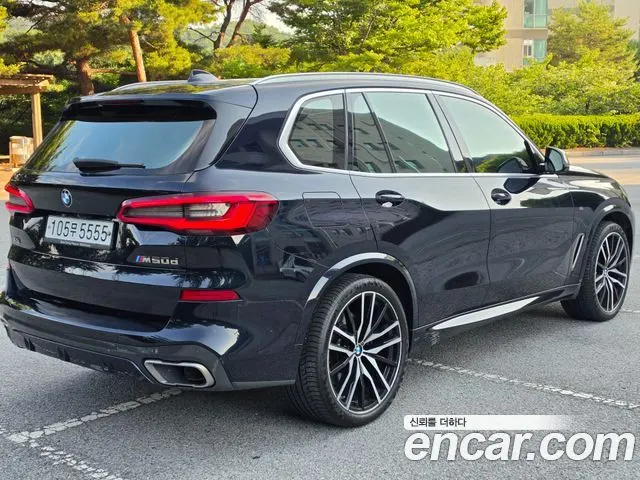 BMW X5 2019 — 94 700 км, синий, Корея — под ключ — фото 6