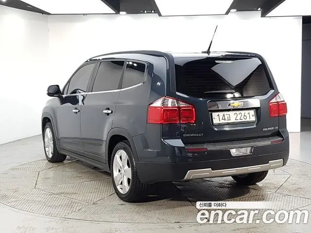 CHEVROLET ORLANDO 2018 — 175 268 км, синий, Корея — под ключ — фото 3