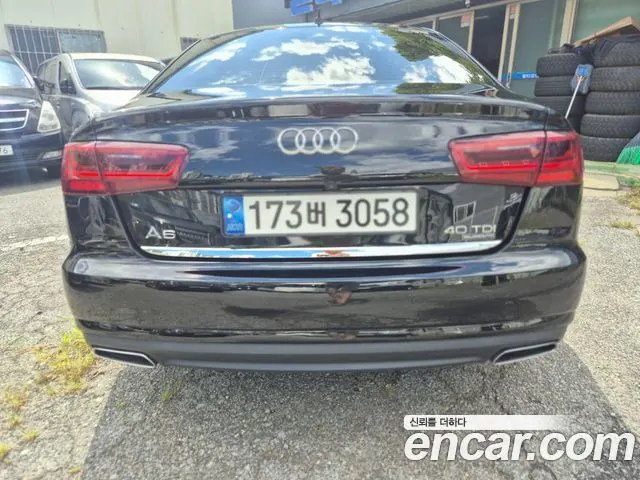 AUDI A6 2016 — 190 000 км, чёрный, Корея — под ключ — фото 3