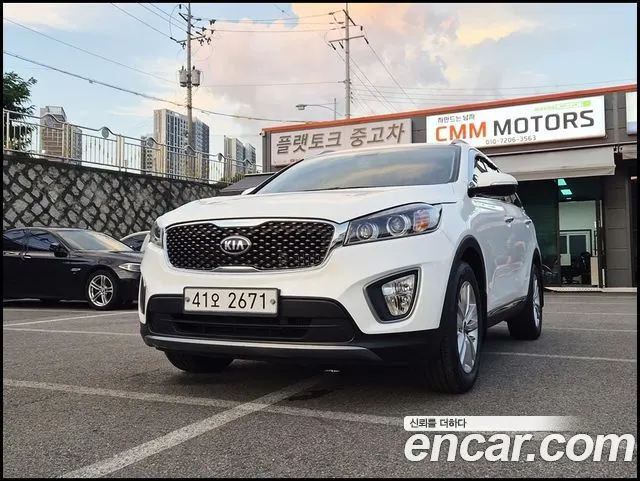 KIA SORENTO 2015 — 30 762 км, белый, Корея — под ключ — фото 3