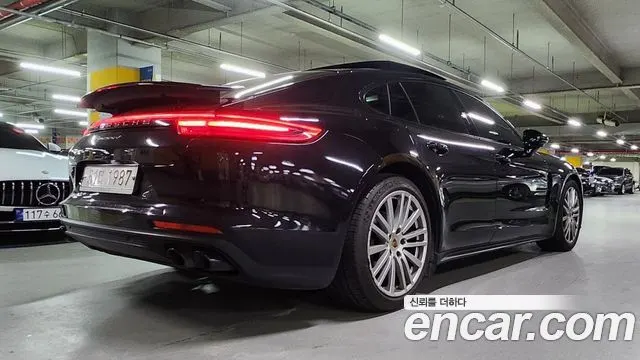 PORSCHE PANAMERA 2018 — 90 334 км, чёрный, Корея — под ключ — фото 5