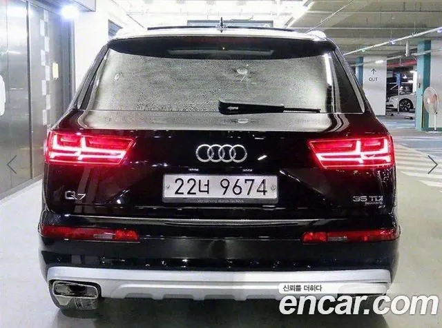 AUDI Q7 2016 — 115 522 км, чёрный, Корея — под ключ — фото 5