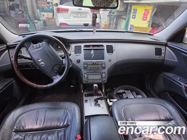 HYUNDAI GRANDEUR NEW LUXURY 2009 — 176 500 км, серебристый, Корея — под ключ — фото 5