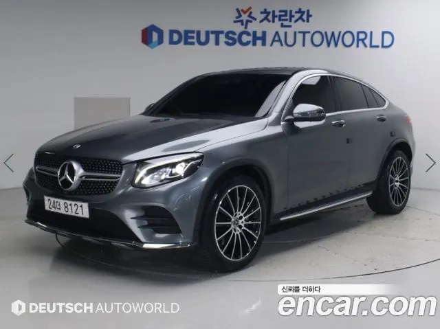 MERCEDES-BENZ GLC-CLASS X253 2018 — 181 580 км, серебристо-серый, Корея — под ключ — фото 8