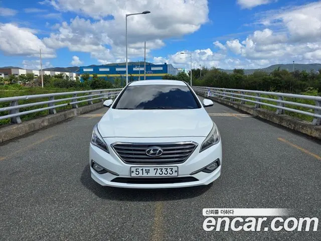 HYUNDAI SONATA 2015 — 182 766 км, белый, Корея — под ключ — фото 3