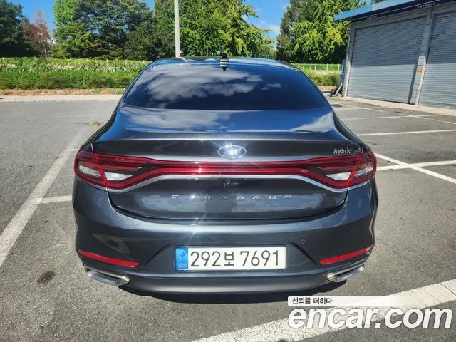 HYUNDAI GRANDEUR HYBRID 2019 — 137 231 км, серый, Корея — под ключ — фото 3