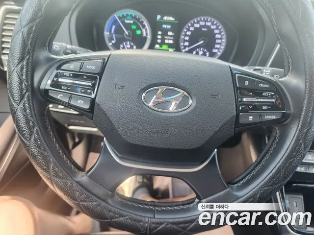 HYUNDAI GRANDEUR HYBRID 2019 — 137 231 км, серый, Корея — под ключ — фото 9