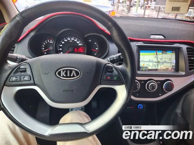 KIA MORNING 2012 — 91 460 км, белый-перламутр, Корея — под ключ — фото 6
