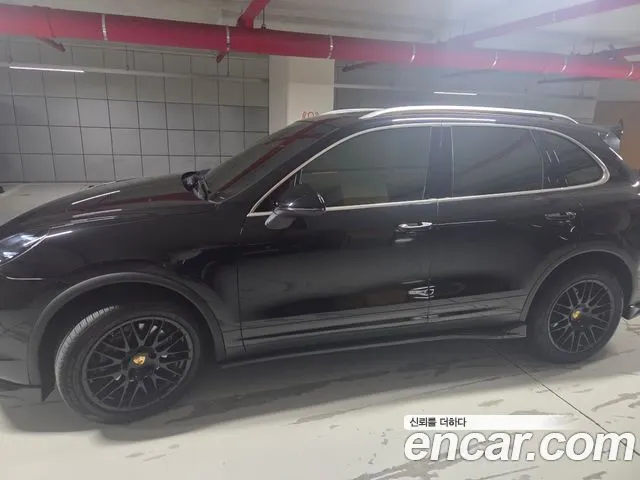 PORSCHE CAYENNE 2015 — 117 570 км, чёрный, Корея — под ключ — фото 5
