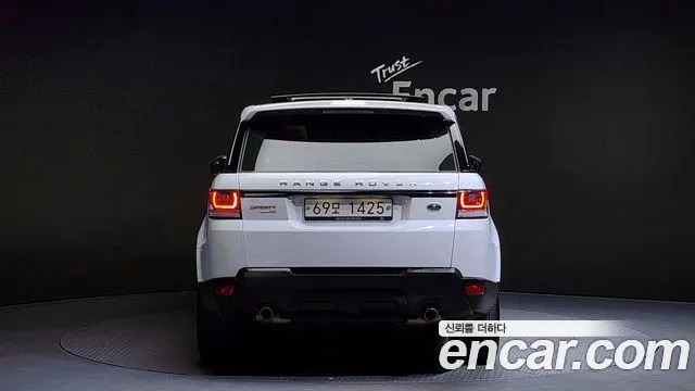 LAND ROVER RANGE ROVER SPORT 2015 — 83 175 км, белый, Корея — под ключ — фото 4