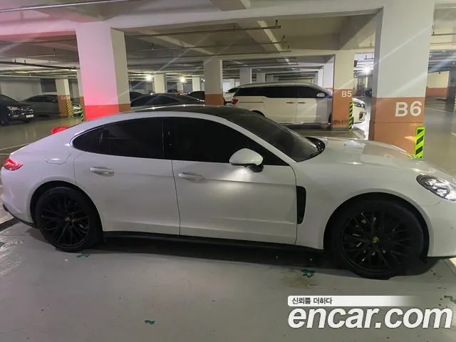 PORSCHE PANAMERA 2018 — 66 000 км, белый, Корея — под ключ — фото 2