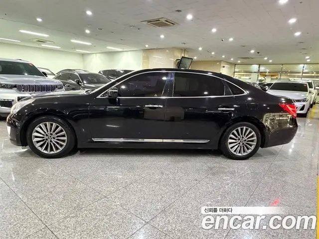 HYUNDAI EQUUS 2014 — 161 632 км, чёрный, Корея — под ключ — фото 3