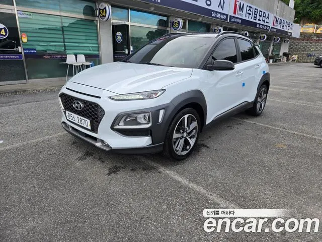 HYUNDAI KONA 2018 — 118 702 км, белый, Корея — под ключ — фото 12