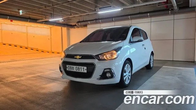 CHEVROLET SPARK 2016 — 80 527 км, белый, Корея — под ключ — фото 12