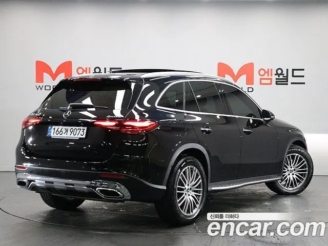 MERCEDES-BENZ GLC-CLASS X254 2025 — 4 150 км, чёрный, Корея — под ключ — фото 2