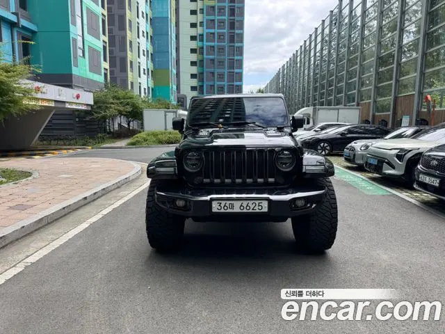 JEEP WRANGLER 2019 — 128 500 км, чёрный, Корея — под ключ — фото 1