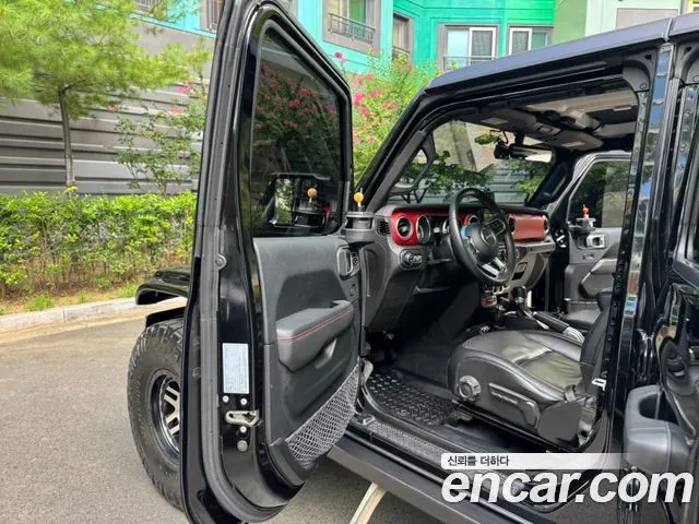JEEP WRANGLER 2019 — 128 500 км, чёрный, Корея — под ключ — фото 11